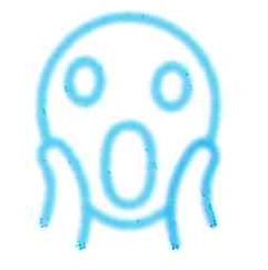 こすると消える フリクションスタンプ【さけび】 こすると消える フリクションスタンプ【さけび】