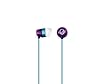 Riot dB In Ear Buds in Purple/ White/ Blue by SkullCandy