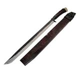 Hana, Red & Black Lacquer Handle , Wood Sheath
