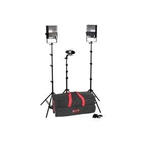Smith Victor SL-270, 3 Light, 1350 watt Quartz Video Interview Kit