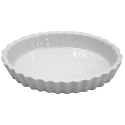 6.5 Ounce White Fluted Oval Souffle (07-0748) Category: Bakeware