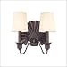 Tools & Hardware : 262-OB - Hudson Valley Chesapeake 2-Light Wall Sconce in Old Bronze