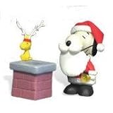  : Peanuts Christmas - Santa Snoopy 3" Figure & Woodstock
