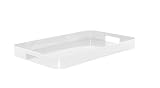 Zak Designs - 1313-0020 - Plateau Gallery - Nouveau Design - Blanc - 32,5 X 26 cm
