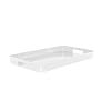 Zak Designs - 1313-0020 - Plateau Gallery - Nouveau Design - Blanc - 32,5 X 26 cm