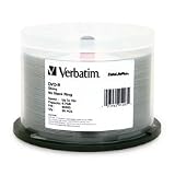 Verbatim DVD-R 4.7GB 16X Datalifeplus Shiny Silver Hub Logo 50K Spindle