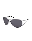Valentino Swarovski Crystal Frame Aviator Metal Sunglasses gunmetal/smoke