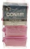 CONAIR 8 Pack Extra Large Foam Rollers