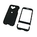 HTC T-Mobile G1 Google Cell Phone Black Rubberize Textured Snap-On Case Cover with Removable Swivel Belt Clip