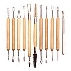 11-piece Pottery / Sculpture Tool Set, Clay & Wax Carving Tools