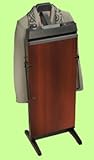 Corby 7700 Pants Press Valet Walnut Wood Effect with Black Trim