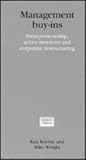 Management Buy-Ins: Entrepreneurship, Active Investors and Corporate Restructuring (Studies in Finance)