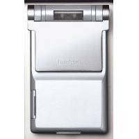 ツインバード　SH-2839PW　ライト付ミラー