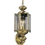 Progress Lighting BrassGUARD Lanterns Antique Brass One-Light Outdoor Wall Lantern