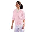 Ladies Solid Full-Zip Hooded Sweatshirt