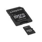 Kingston 2 GB microSD Flash Memory Card SDC/2GBKR