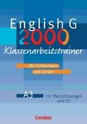 English G 2000. Ausgabe A 3. Klassenarbeitstrainer: 7. Schuljahr. Für Schülerinnen und Schüler. Mit Musterlösungen