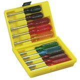 Nut driver Set Hollow Shaft Inch Sizes, 10 Piece