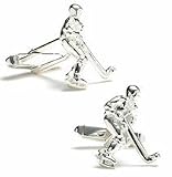 Ice Hockey Cuff Links - 1 Pair