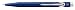 Office Products : Caran D'ache Metal Collection Sapphire Blue .7mm Pencil - CA-844150