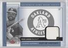 2005 Classic Clippings Cut of History Single Jersey Blue #RJ - Reggie Jackson