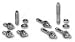 Search Our Specialty Mall : Bullet Nose Carburetor Stud Kit Carbs w/0.5 in. Thick Flange Base w/2 in Spacer Incl. 4 Studs/Hardened Flat Washers/Jam Nuts