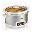 Hamilton Beach 33147 Programmable 4.5 Qt. Slow Cooker