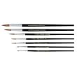 Quality Product By Charles Leonard Co. - Paint Brush Fine Camel Hair Number 8 Aluminum Ferrules