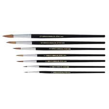 Quality Product By Charles Leonard Co. - Paint Brush Fine Camel Hair Number 8 Aluminum Ferrules