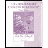 On Common Ground - Study Guide Only