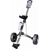 OnCourse Titanium Pull Cart w/ Drink Bottle