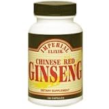 Chinese Red Ginseng - 100 caps., (Imperial Elixir/Ginseng Company)