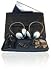 Sima SDB-100 Portable DVD Player Car Travel Case w/two headphones/splitter/seat mounting straps