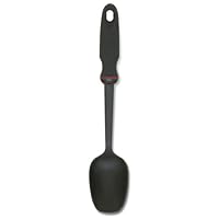 Norpro 1701 Grip-EZ Solid Spoon, Black