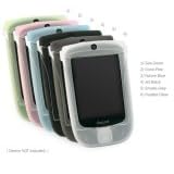 HTC Touch FlexiSkin - The Soft Low-Profile Case (Coral Pink (with flip cover))