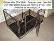 Doghealth K700 heavy duty puppy exercise pen (70cm 28"h)