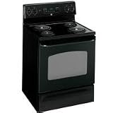 GE 30 in 5,3 cu ft Self Cleaning Free-Standing Electric Range - JBP24DM BB / WW/JBP24DM BB / WW