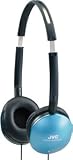 JVC HAS150A Folding Headphones with Ipod - Matching Colors (Blue)
