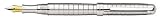 Laban .925 Sterling Silver Crisscross Medium Point Fountain Pen - LST-F9191-004M
