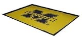4ftx6ft Jute Boucle Rug Michigan Wolverines