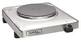 BroilKing Single Cast Iron Burner Range/Hot Plate - Silvertone