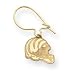bengal35  - 14K Cincinnati Bengals Helmet Kidney Earrings