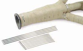 DEI 010201 Stainless Steel Locking Ties 8in (8 per pack)