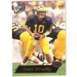 2000 Press Pass Gold Zone # 37 Tom Brady RC - Michigan Wolverines - New England Patriots - Football Rookie Card