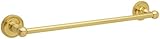 Baldwin 3561.030.18 Mystic 18-Inch Towel Bar, Polished Brass