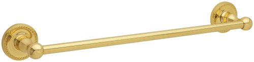 Baldwin 3561.030.18 Mystic 18-Inch Towel Bar, Polished Brass