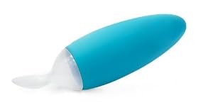 Boon Squirt Baby Food Dispensing Spoon, Blue Raspberry