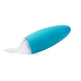 Boon Squirt Baby Food Dispencing Spoon, Blue