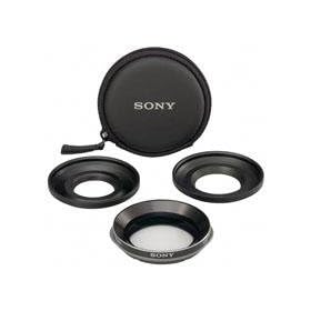 Sony VCLHGE08B Wide-End Conversion Lens for 37mm 30mm Camcorders by Sony