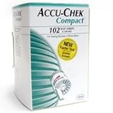 Accu-Chek-Compact Test Strips, 102 Test Strips
